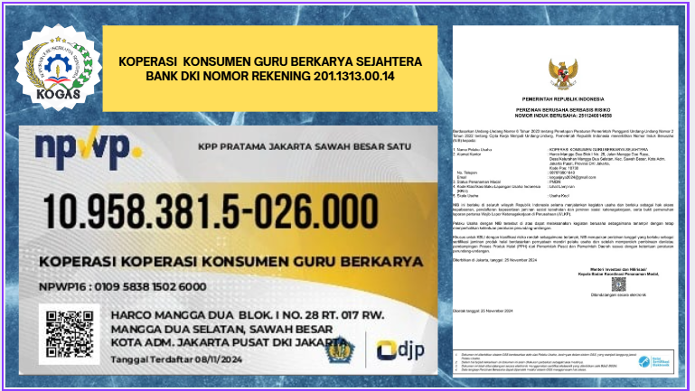 NPWP KOGAS JAYA